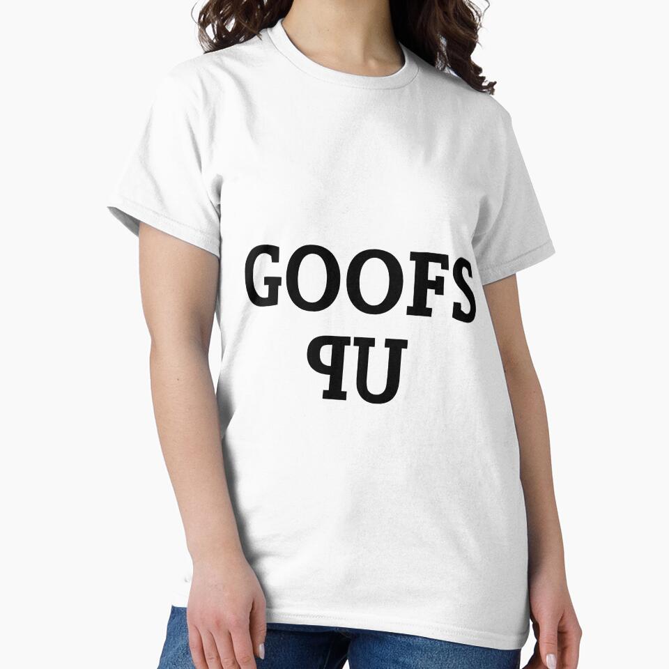 Funny Humorous Goofs Up Black Text by peacockcards