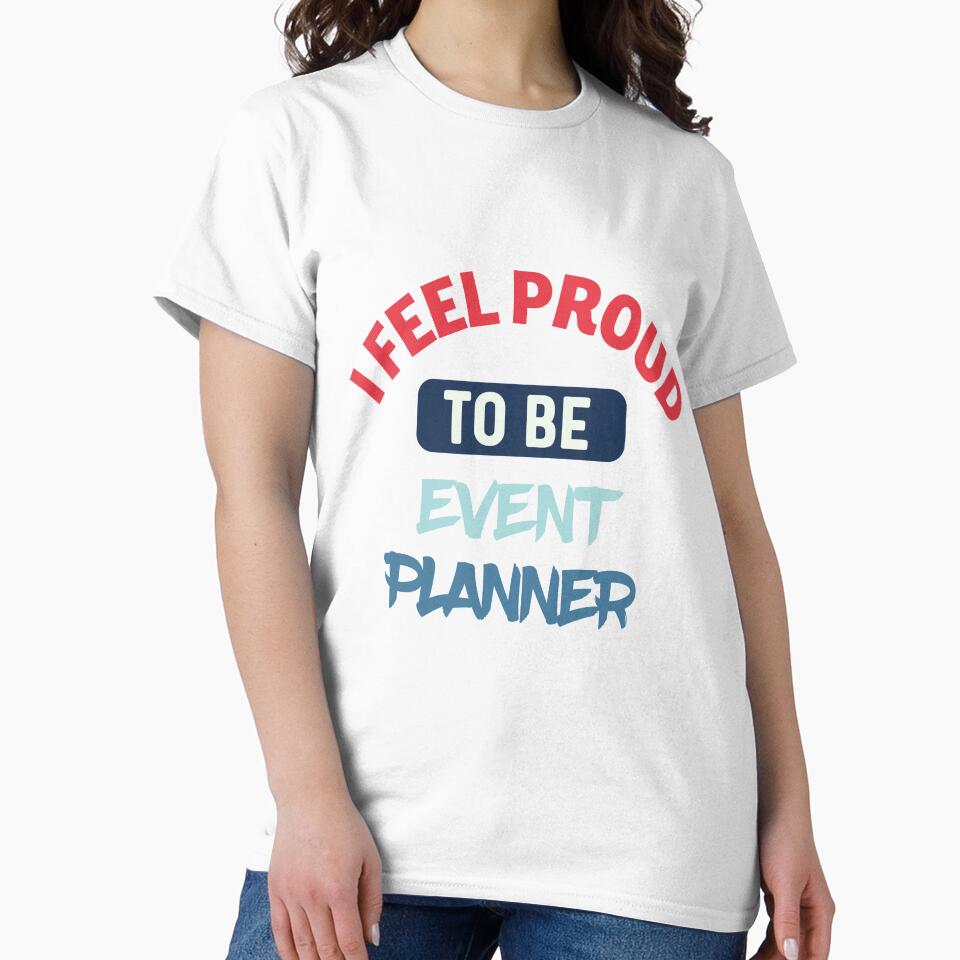 I feel Proud to be event planner retro by bumperapparels