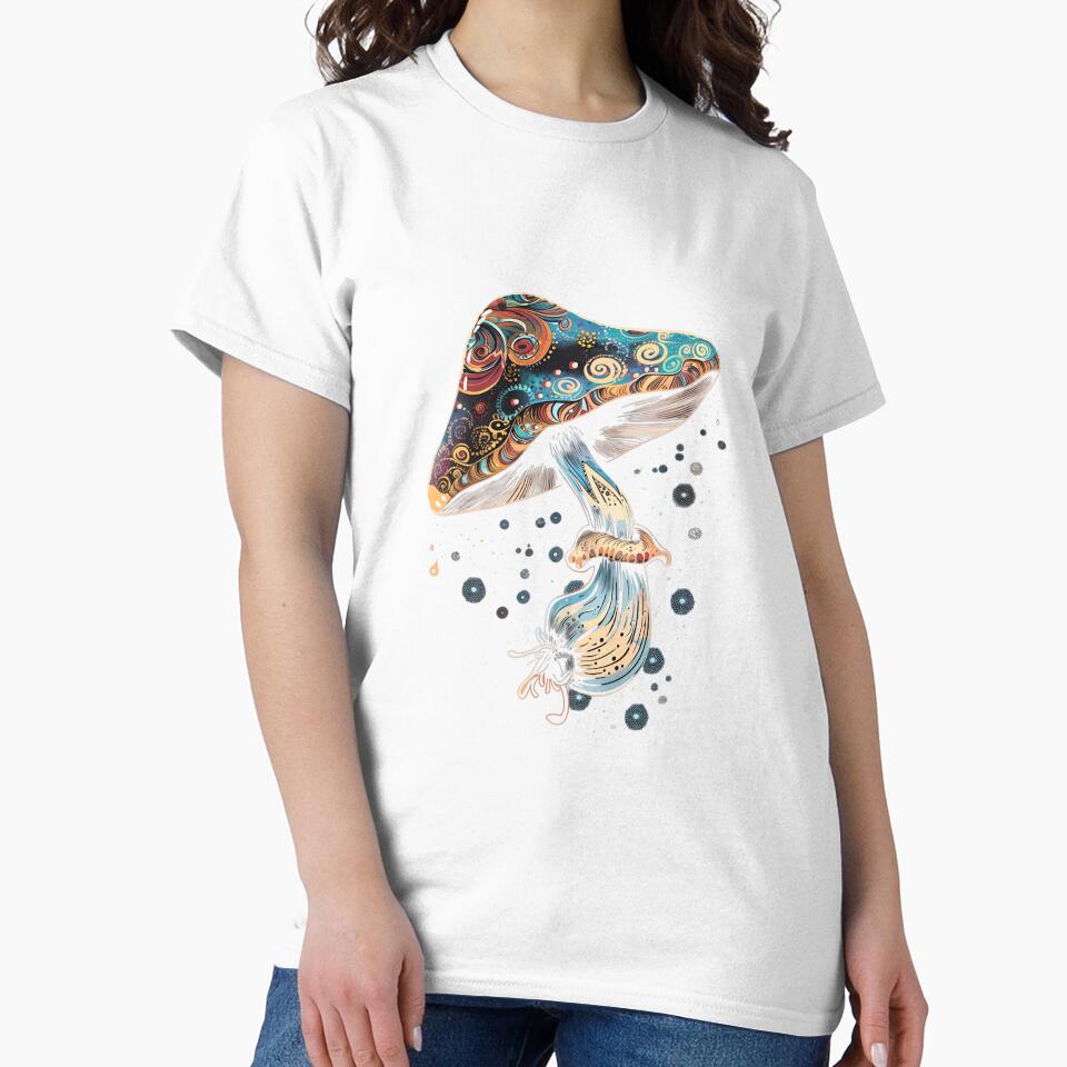 Stylized Magic Mushroom 16 by HarmonyTheKoala