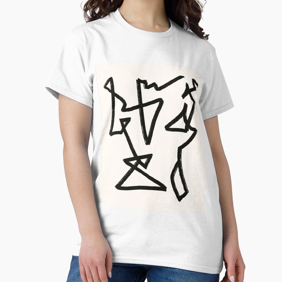 Dancing Abstract Line art by MaiZephyr