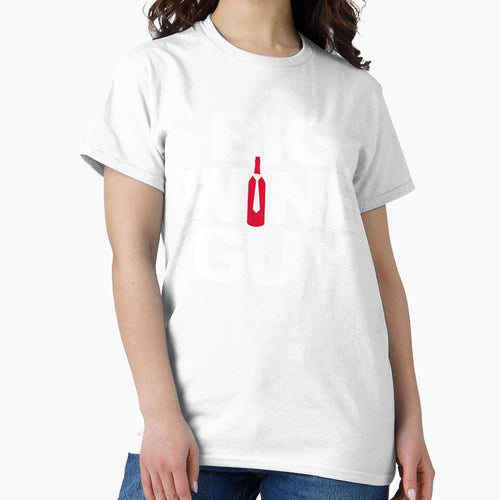 "Big Wine Guy: Funny Wine Lover Gift for Wine Enthusiasts" by artworkathome Unisex , , , Long Sleeve Tee