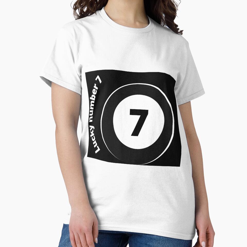 lucky number 7 ball by JustInThreadz