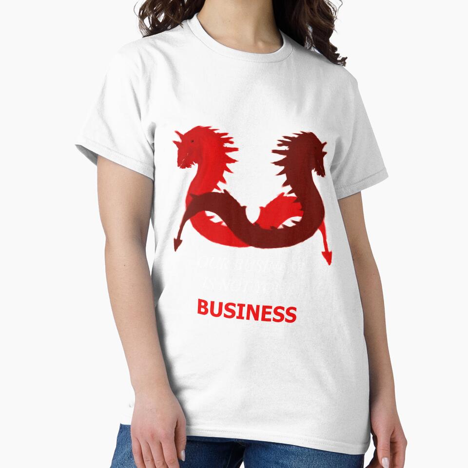 Our Business Is Not Your Business (Two Red Sea Serpents) N1 by SelfUpgrade