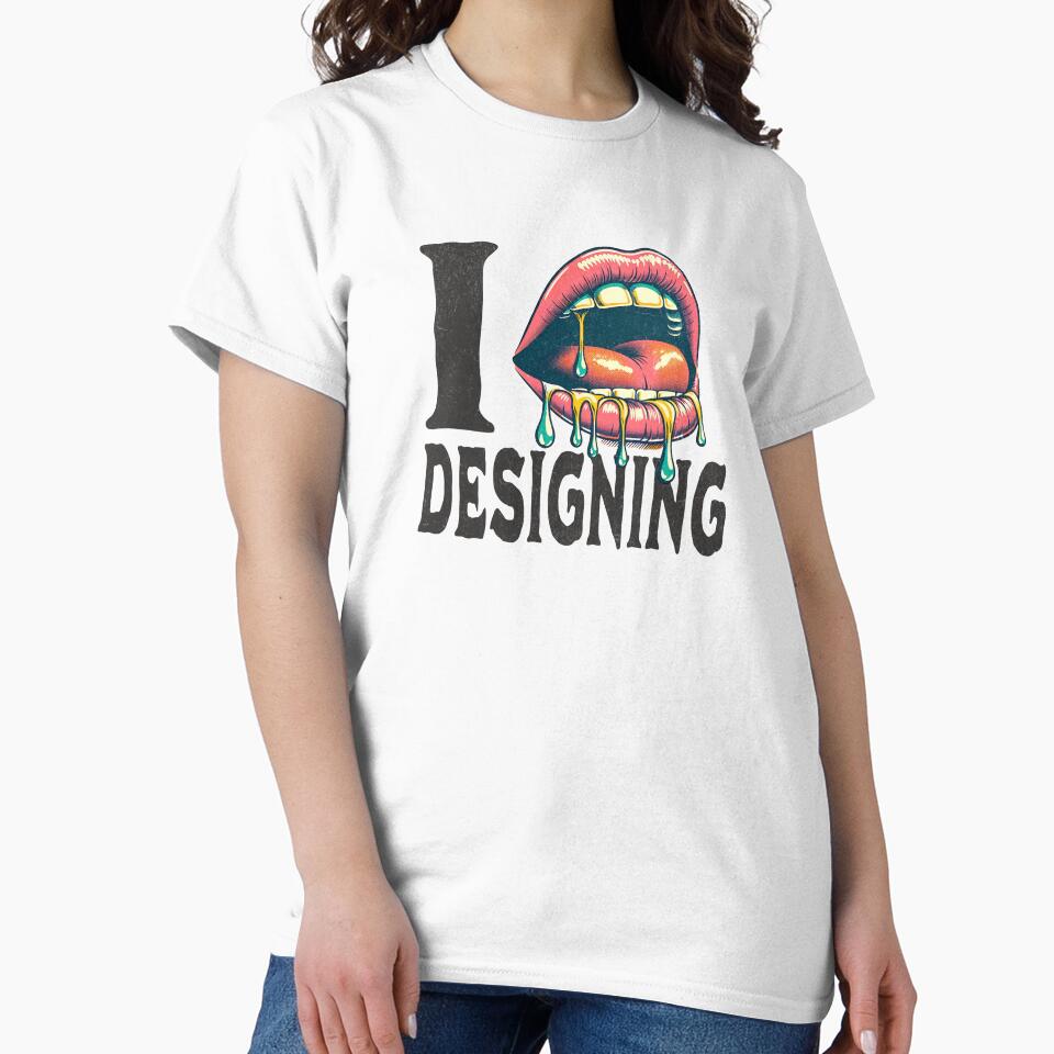 I LOVE DESIGNING by Retro-Rebellion