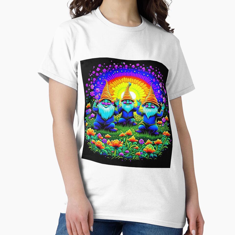 Psychedelic Gnomes by AnalajiaDesigns