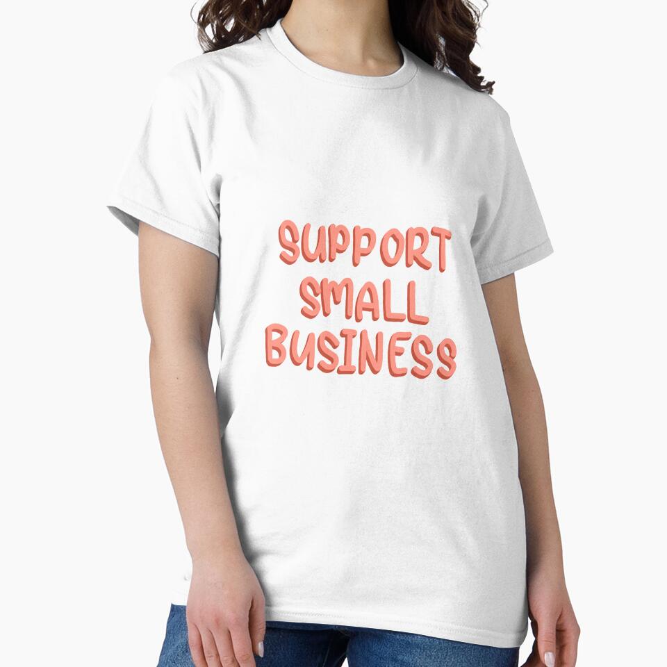 support small business (pink) by emmalouise-