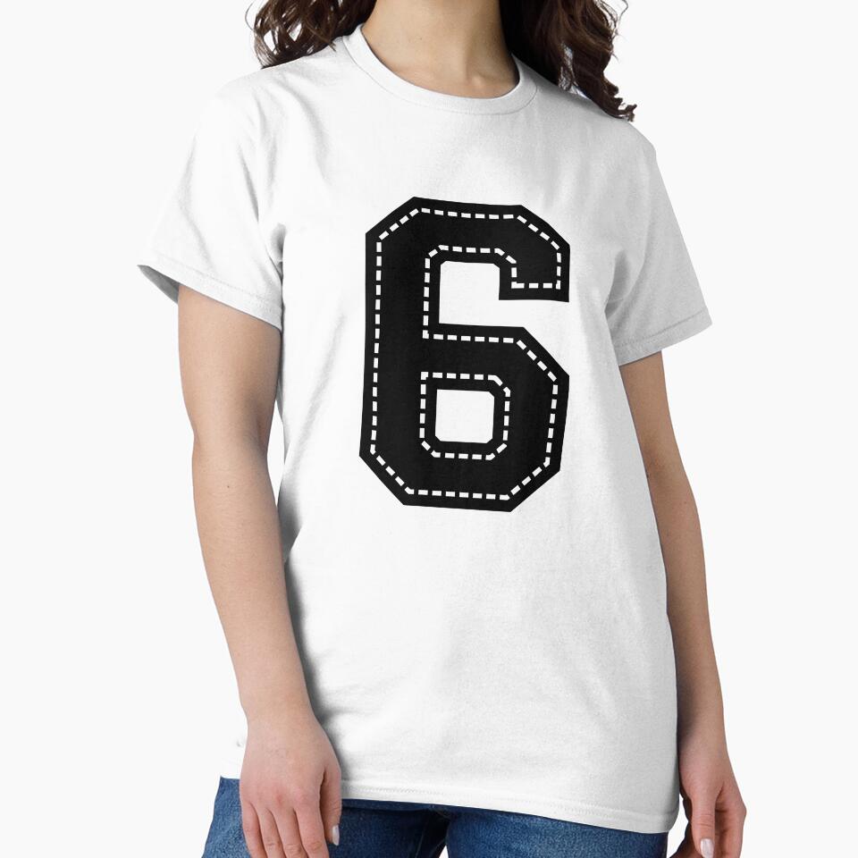 Number 6 Six by StudioRedKoala
