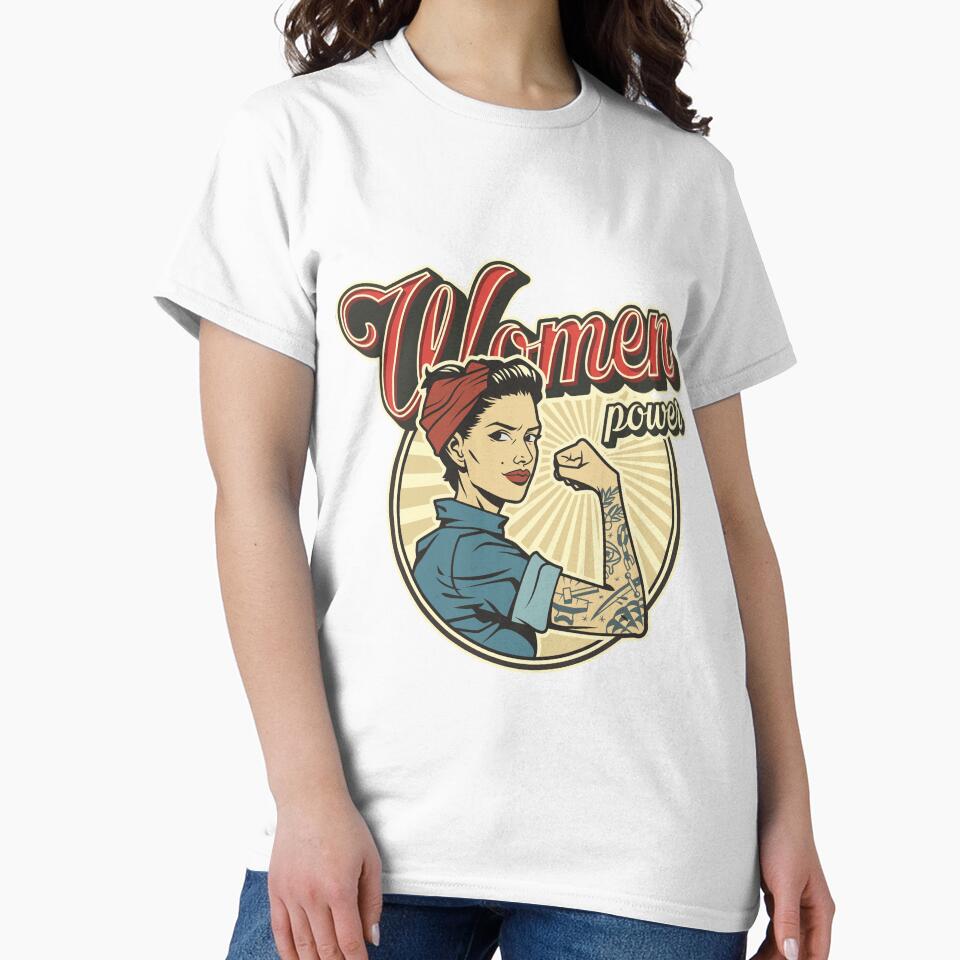 Retro Women Power by ShirtDigger