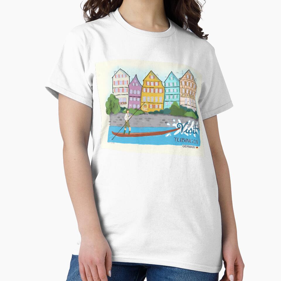 Postcard style  of Tubingen, Germany by Ilikeiwantilove