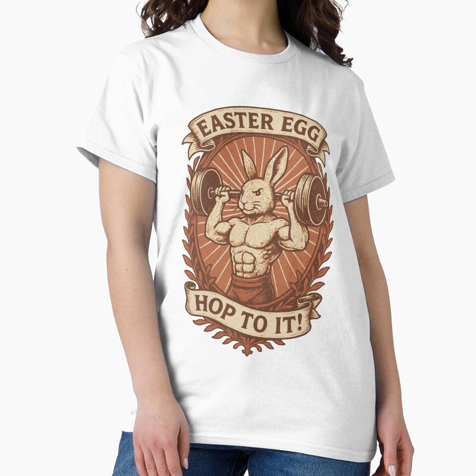 Vintage Easter Bunny 'Hop To It' Gym by zzz888