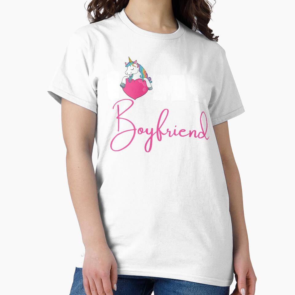 I Love My Boyfriend Gift for her Gifts for Girlfriend by llon