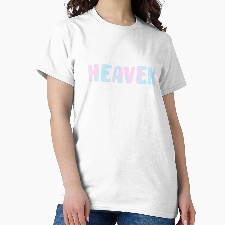 Heaven Custom Name With Cursive by EuropaPrints