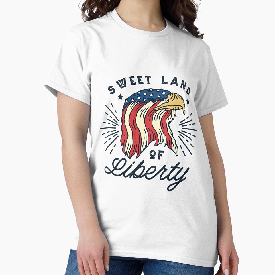 Sweet Land Of Liberty Patriotic Freedom by BundlerVq