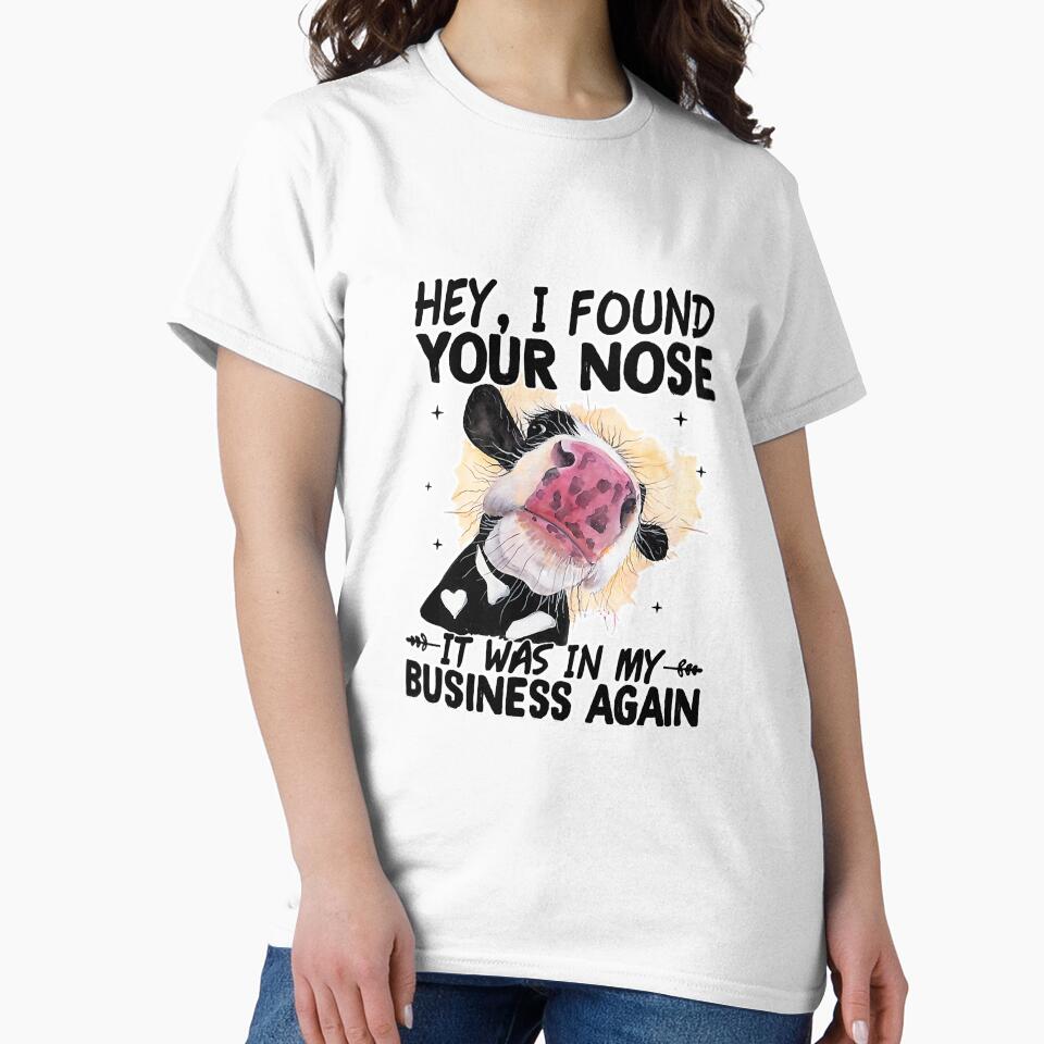 Hey I Found Your Nose It Was In My by SkyCloudBlue