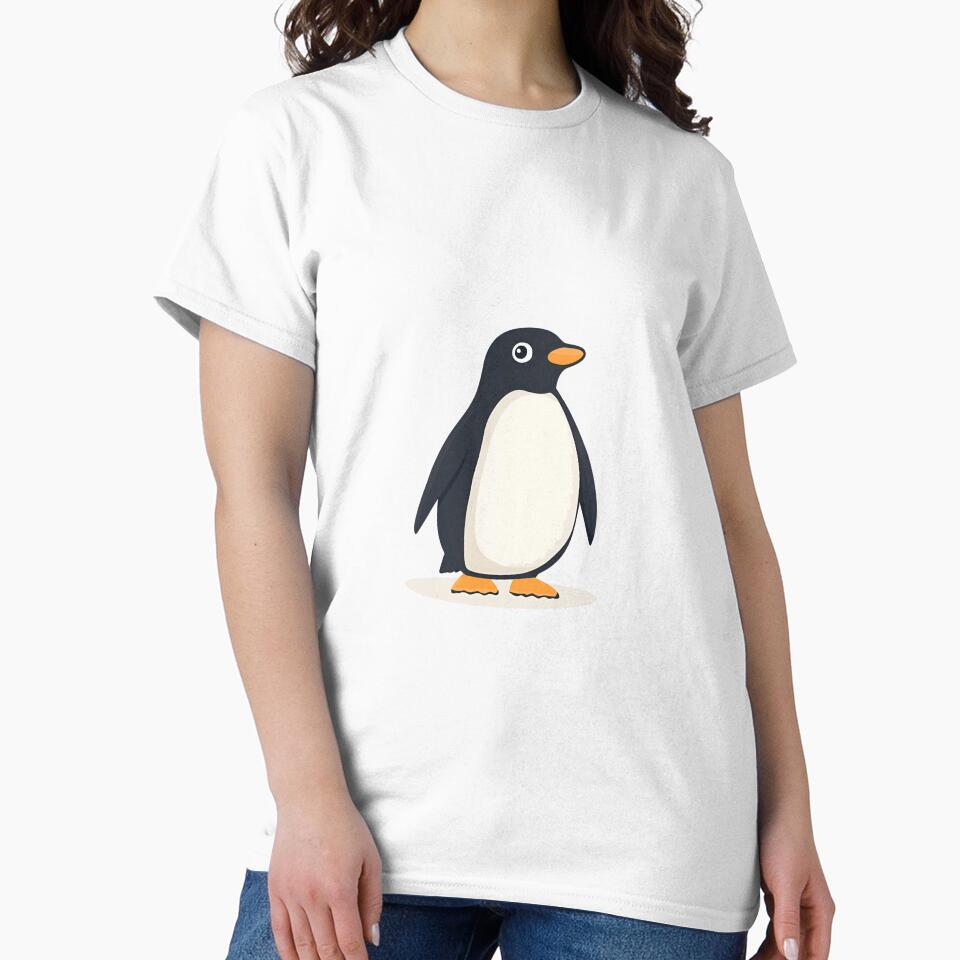 Cartoon Style Penguins Logo Stickers, Logo, Illustration, Wall arts, Art Prints and More by Kevin Lou
