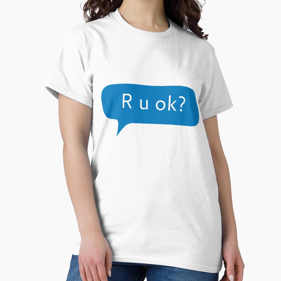 R u ok text message by Kerry Pritchard