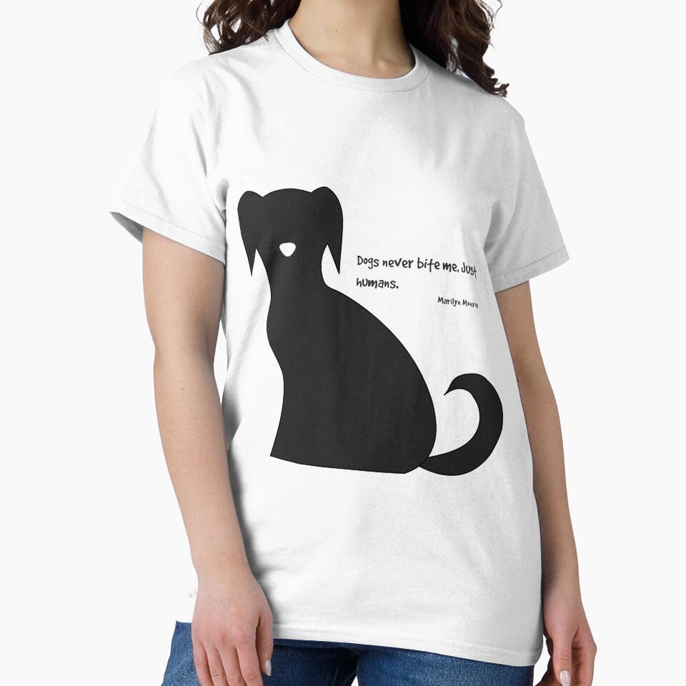Dogs never bite me. Just humans by JoAnnFineArt