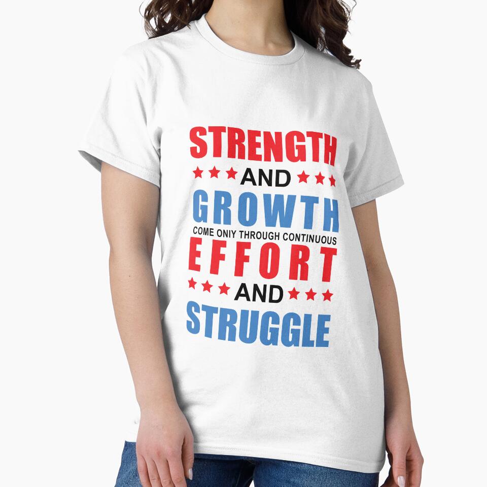 Strength And Growth Stay Focused by esadesigns