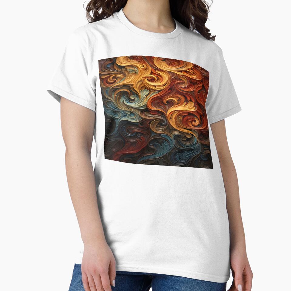 Colorful Swirl by ArtbyAiGallery