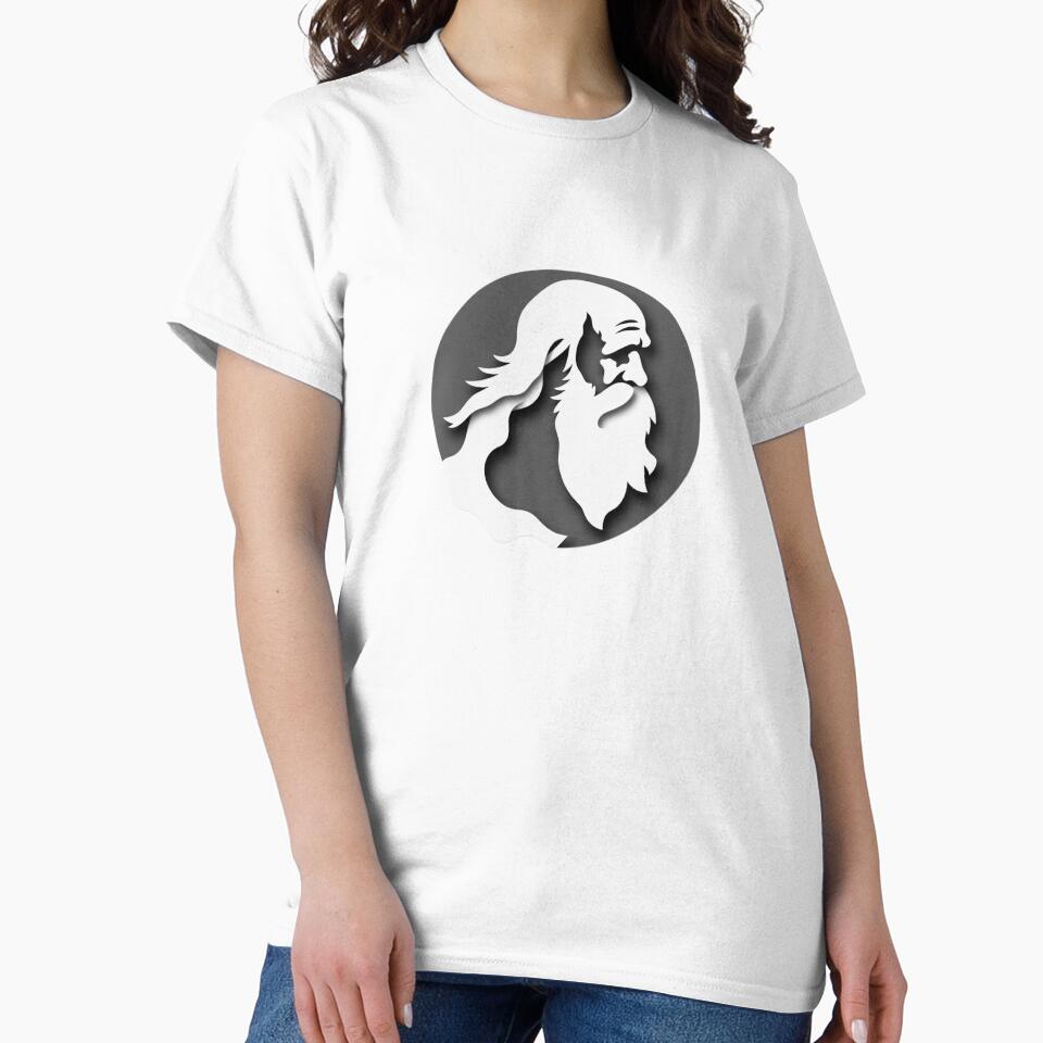 Darwin Papercut Hand-Drawn Illustration by AuraMotivate