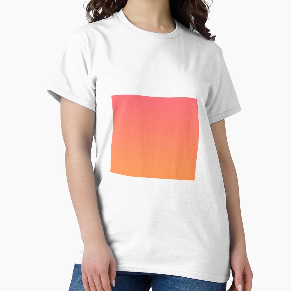 DAWN - Minimalist Red to Orange Gradient Ombre by GRDNT