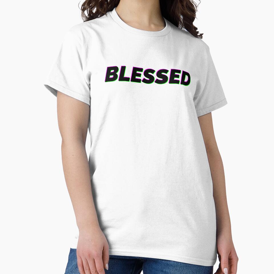 Blessed - Glitch Text  #Blessed by Lovers and Ravers