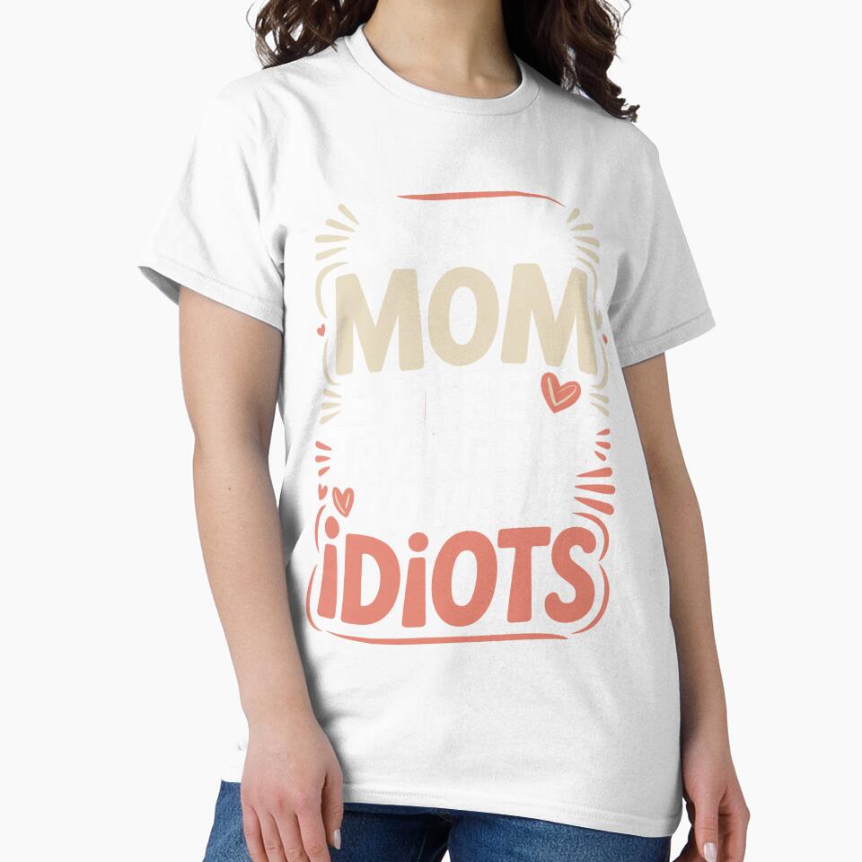 Edgy Retro Motherhood Humor Statement by Kreatiq