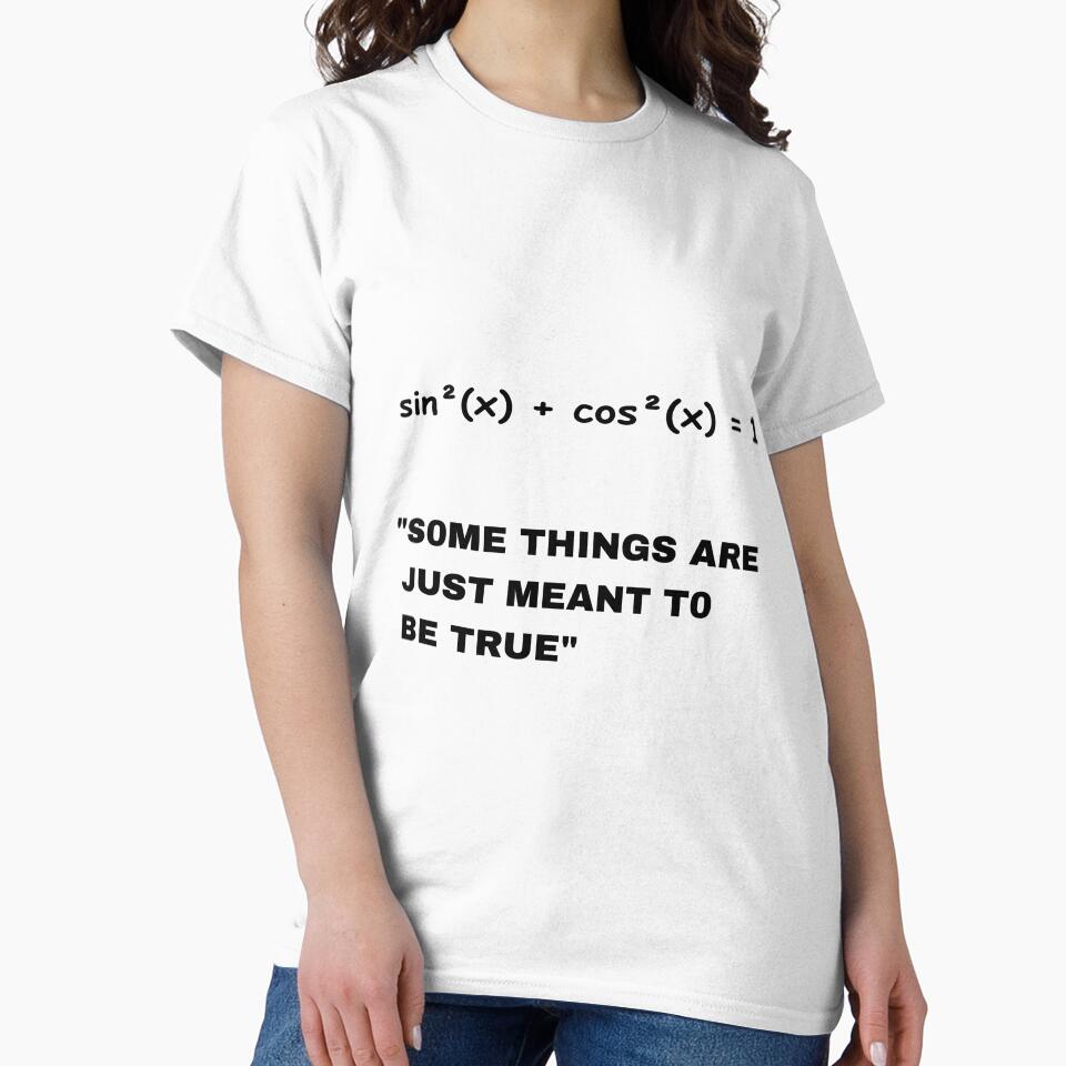 Math shirt by Cosmic Print labs