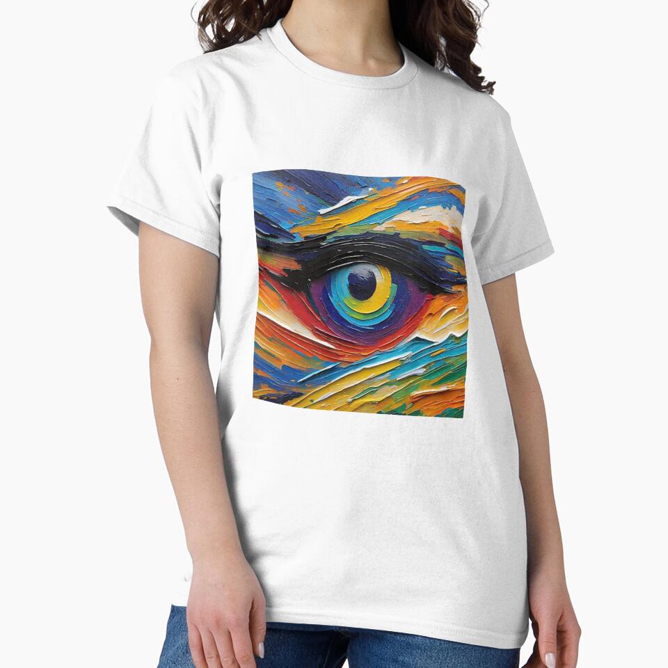 Artsy colorful eye. Painting Lovers. Colorful Eye Painting. by Buldakov