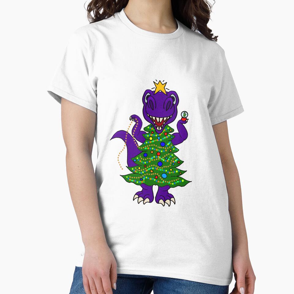 Purple Tree Rex by TheMessyMrs