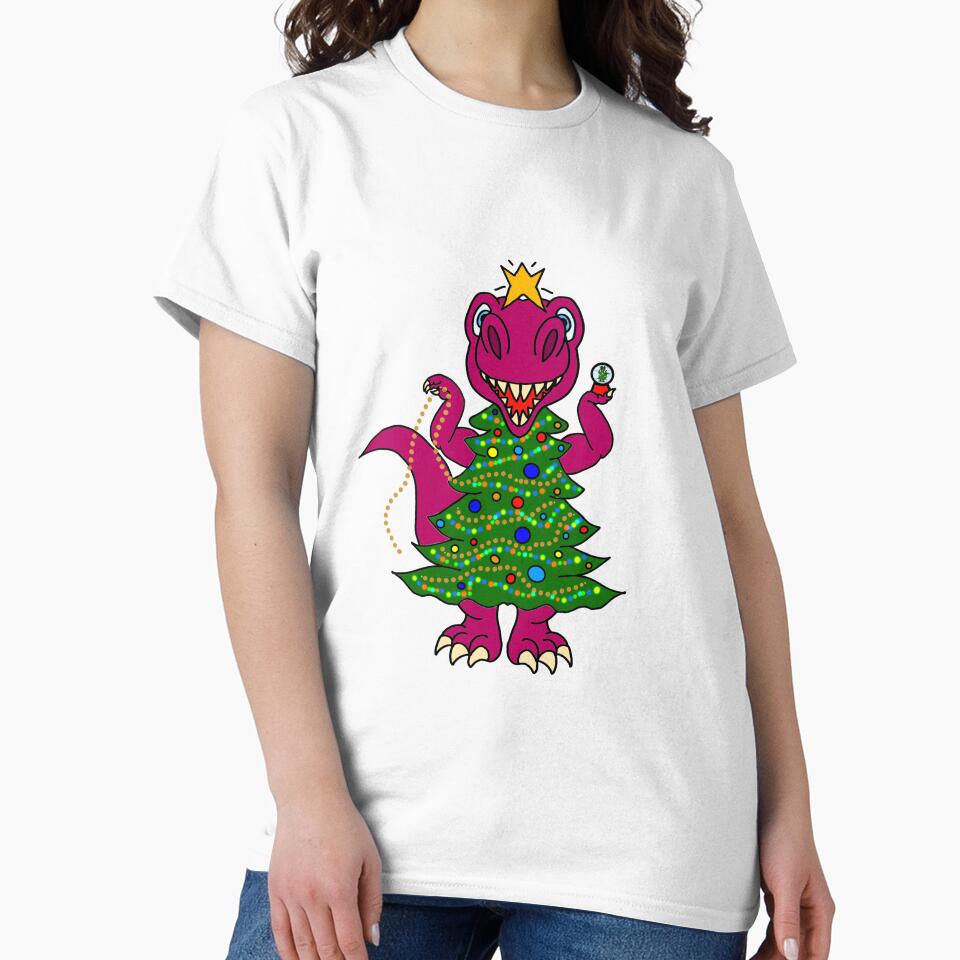 Dark Pink Tree Rex by TheMessyMrs