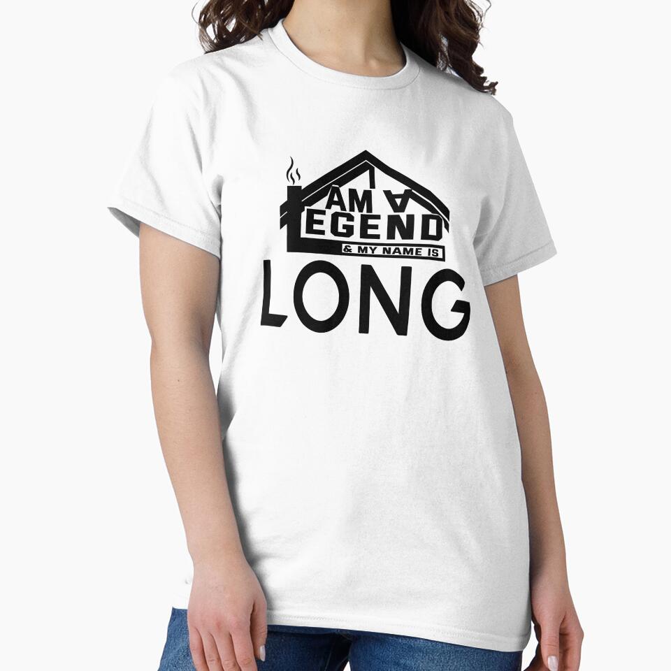 I Am a Legend: Custom Name Design for Long by koreatvtea