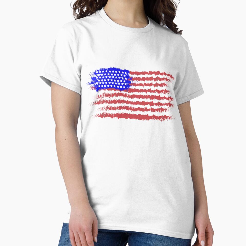 Vintage USA American Flag by TheBlackCircle