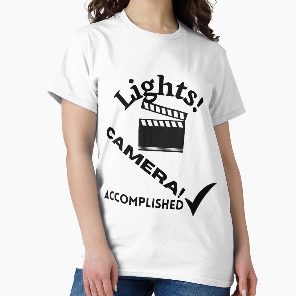 Lights! Camera!  Accomplished by ijbeautzzllc32