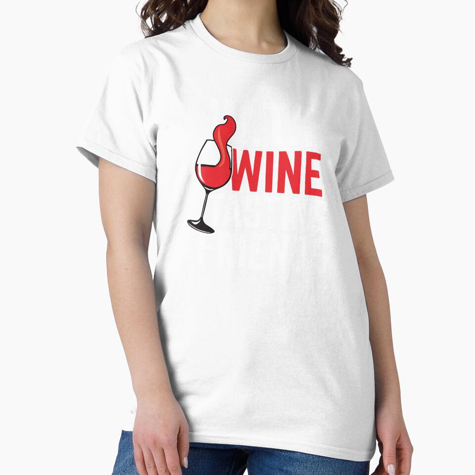 Wine Lover WTF Wine Tasting Friends Birthday Gift Idea by haselshirt Unisex , , , Long Sleeve Tee