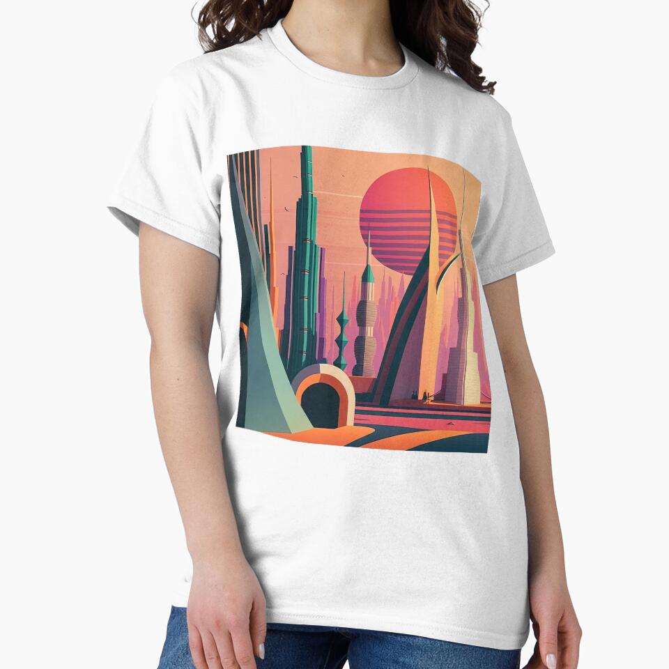 Sky High Future: Futuristic Skyscrapers Featuring the Burj Khalifa Design by DaiInMetropolis