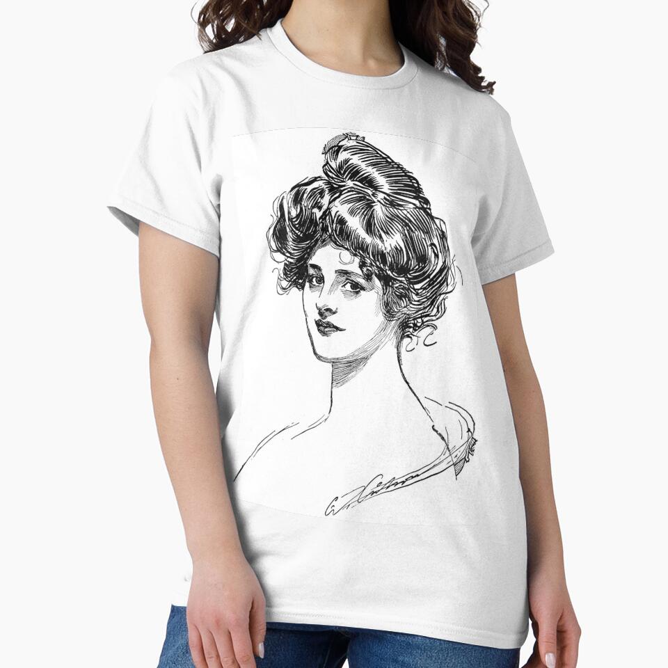 Gibson Girl (1902) - Charles Dana Gibson by SALON DES ARTS
