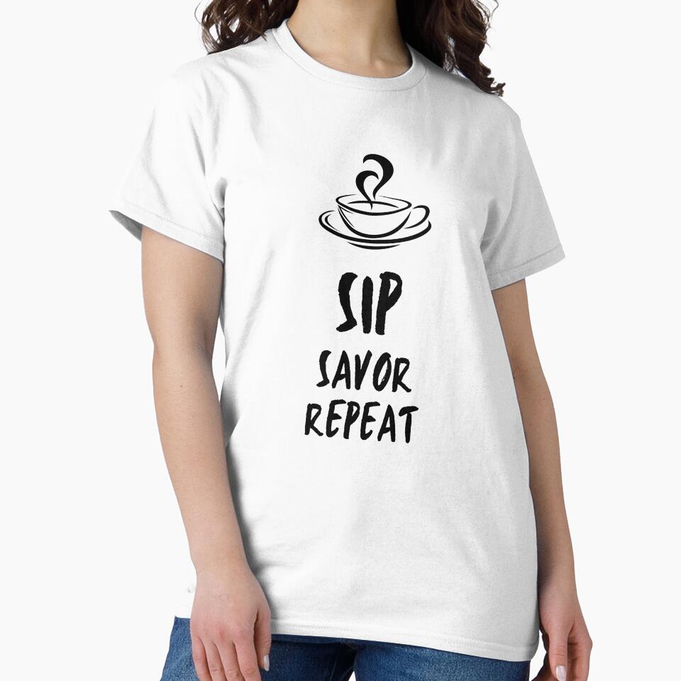Sip Savor Repeat Coffee by ISG Designs