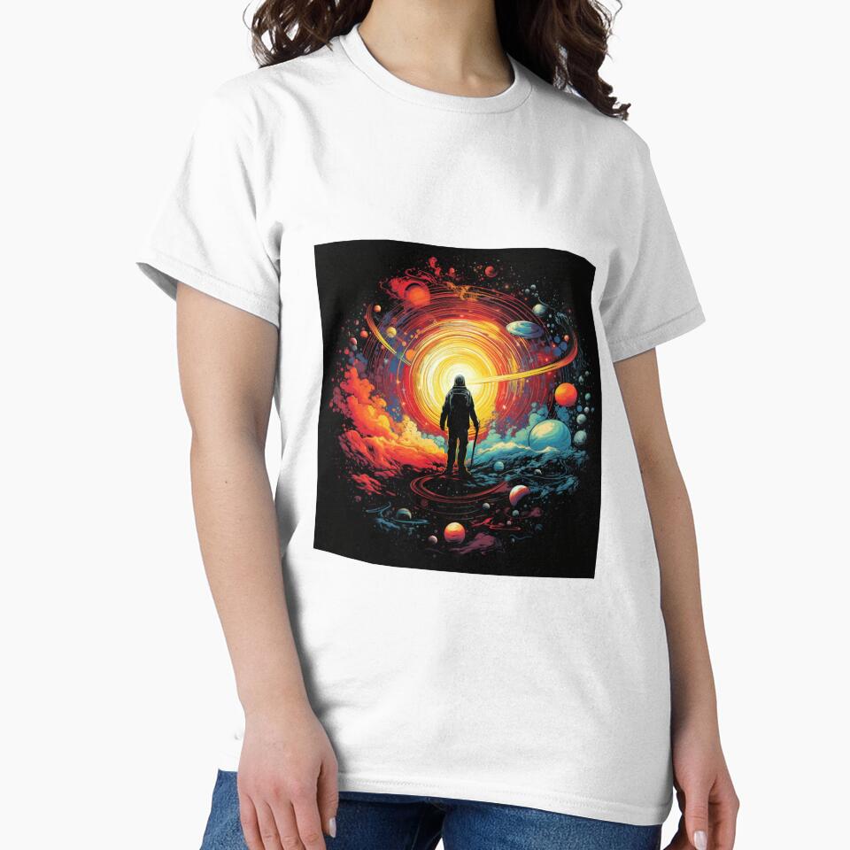 Man in the space by Sylwia Kuc