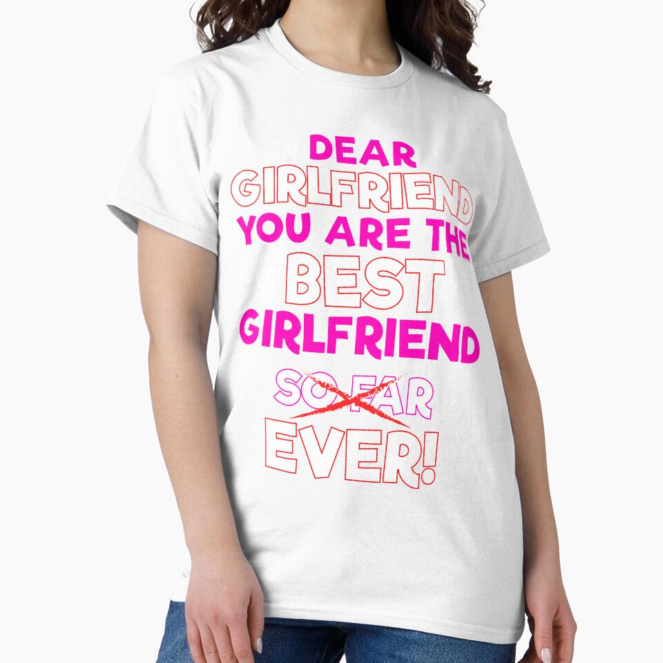 Valentine Gift for Girlfriend - Dear Girlfriend funny gifts for her by rvyalkov