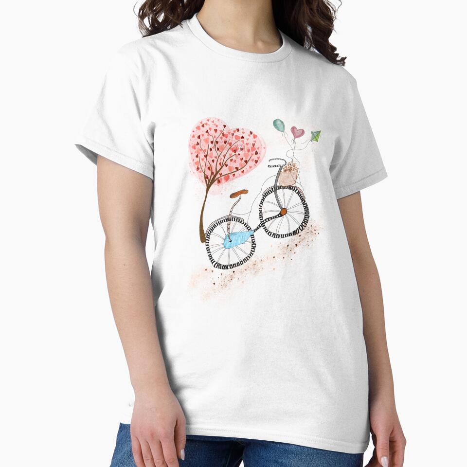 Bicycle, Cycling, Biking Hand Drawn Art by NakkasBasak