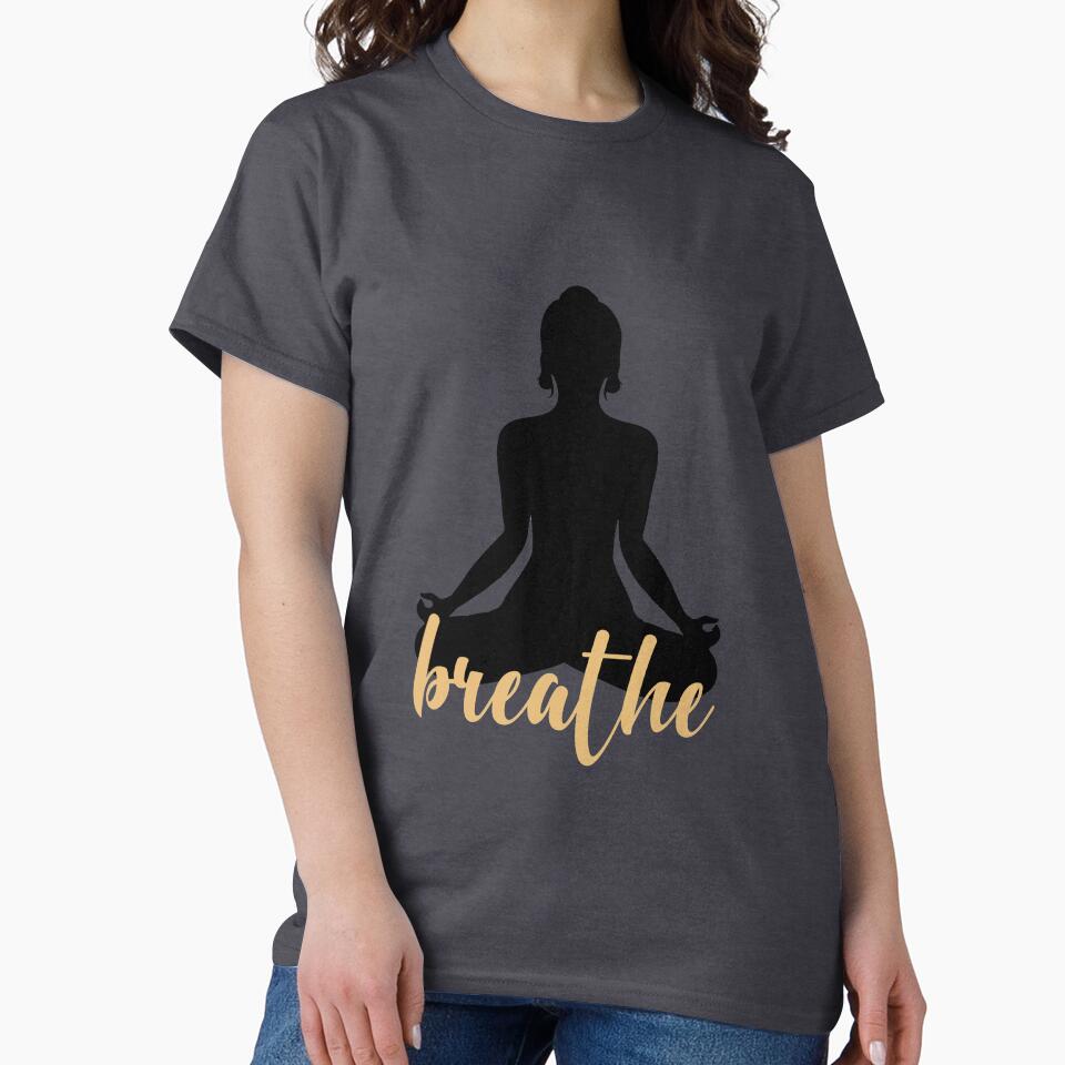 breathe yoga meditation by LioPart Unisex , , , Long Sleeve Tee