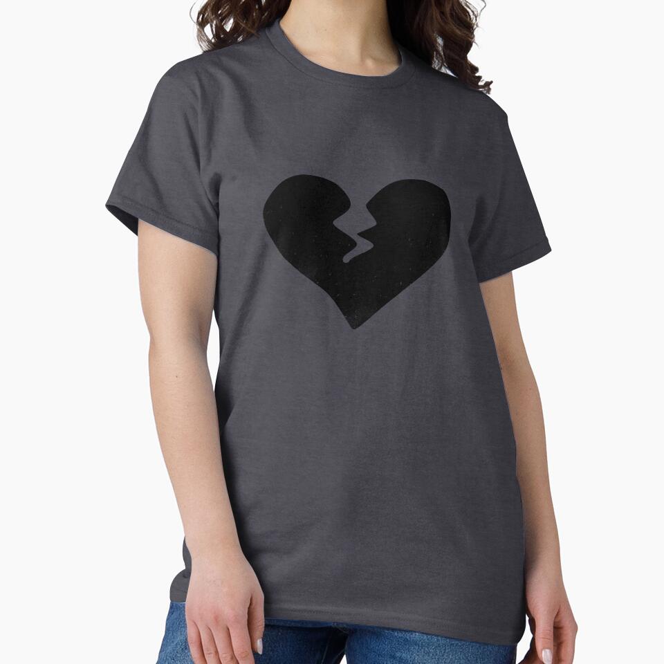 Nicole's Black Heart T-Shirt by MeridianFits