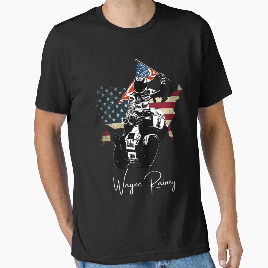 American Wayne Rainey World Champion by StencilMenace