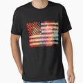 American Flag Art Grunge by enhan