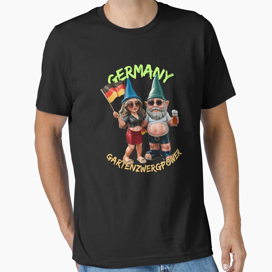 Garden Gnome goes EM - Garden Gnome Power 6 by Toms Tee
