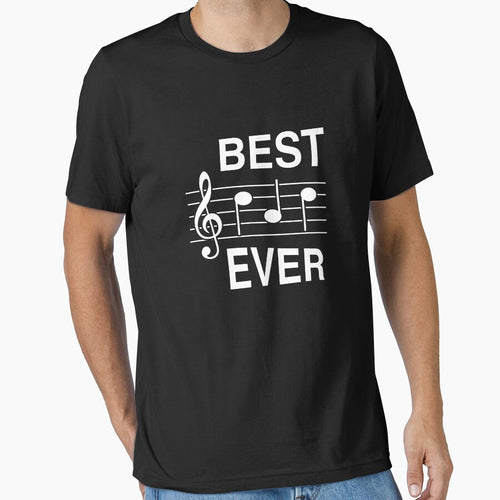 'Best Dad Ever' Music Notes Spelling Dad - Perfect Gift by duncandesigns84