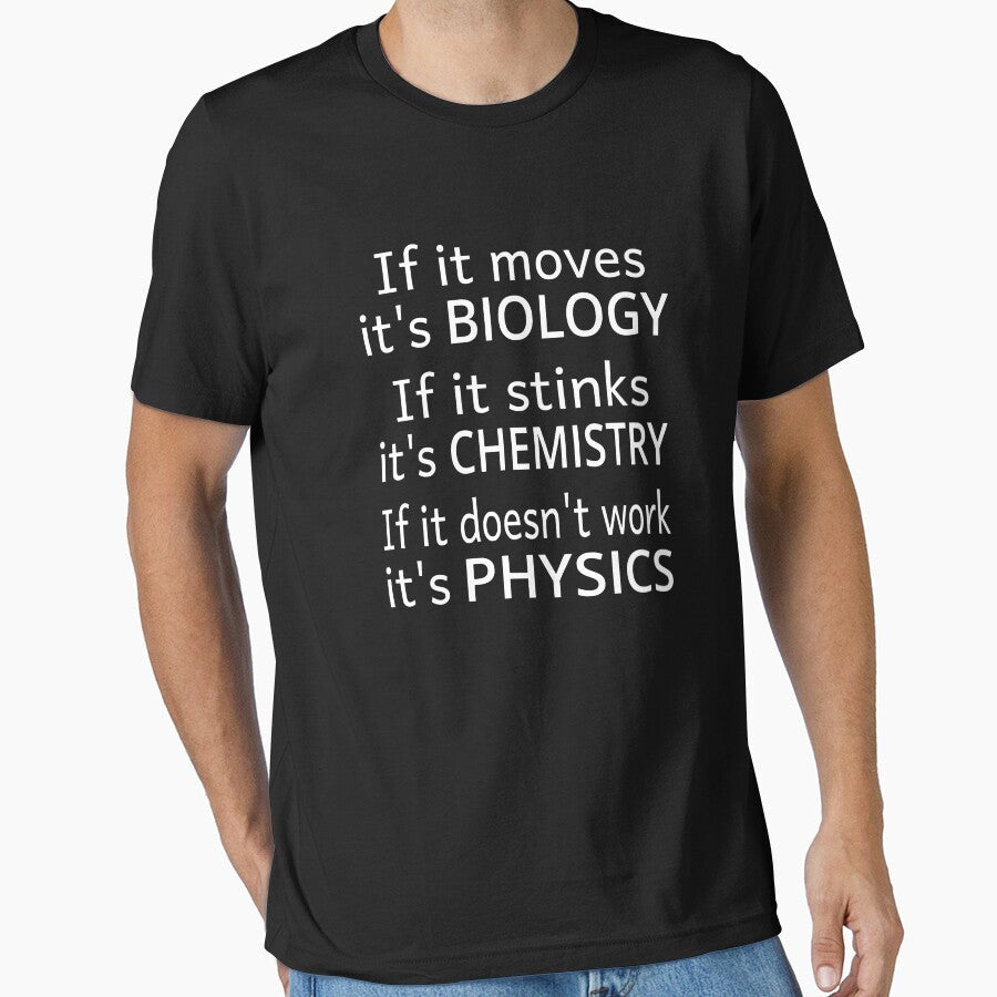 Biology, Chemistry, Physics by coolfuntees Unisex , , , Long Sleeve Tee