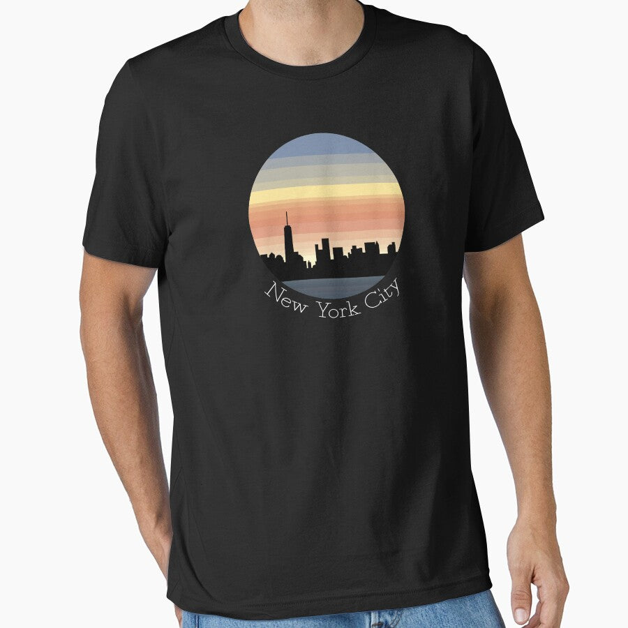 New York Sunset Skyline by UnderwaterSky
