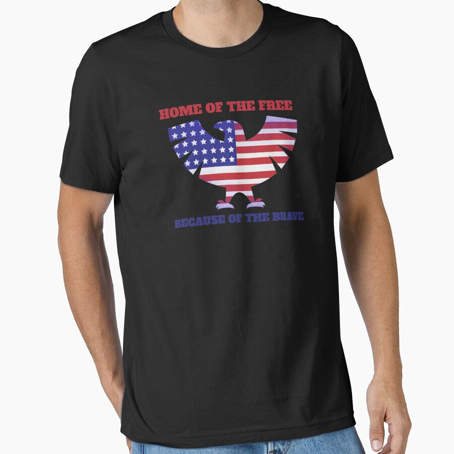 American Patriot Home Of The Free Because Of The Brave design by jakehughes2015